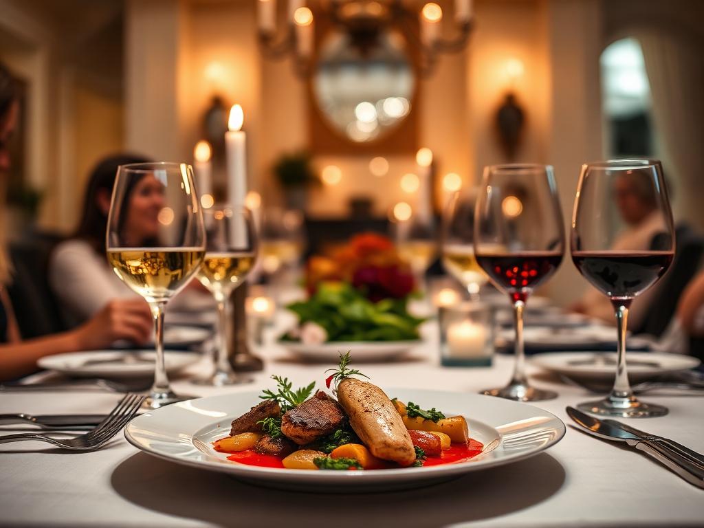Private chef in-home dining